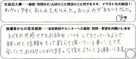 �q���̋����o���邨�b���������ĉ������Ă���悤�Őe���݂ƐM���������ċ����Ē����Ă��鎖�ɂƂĂ����S���Ă��C�����Ă���܂��B